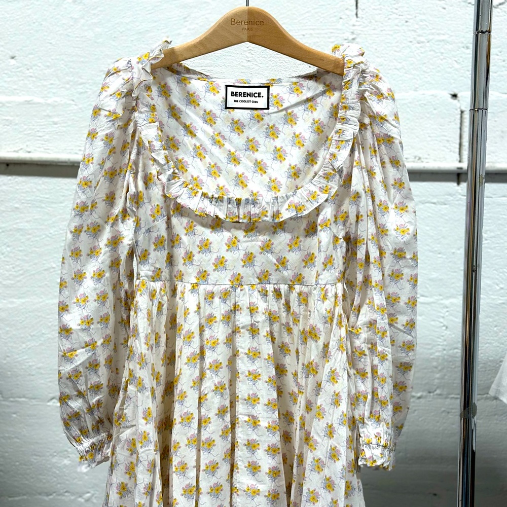 Cute floral long dress